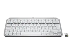 Logitech MX Keys Mini for Business Tastatur - bakbelysning - trådløs - Bluetooth LE - QWERTY - Pan Nordic - blekgrå