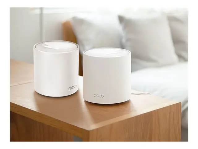 TP-Link Deco X10 V1 - Wi-Fi-system - (2 rutere) - inntil 3900 kvad...