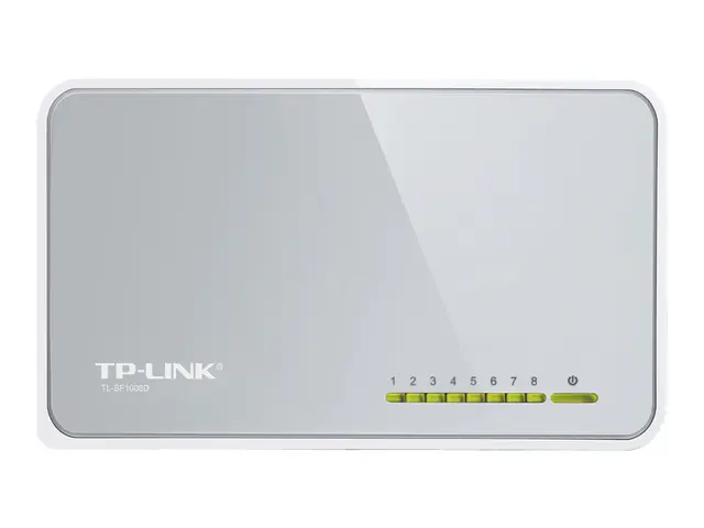 TP-Link TL-SF1008D 8-Port 10/100Mbps Desktop Switch - Switch - 8 x...