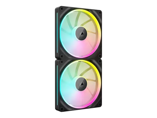 CORSAIR iCUE Link LX140 RGB - Kabinettvifte 140 mm svart (en pakke 2)