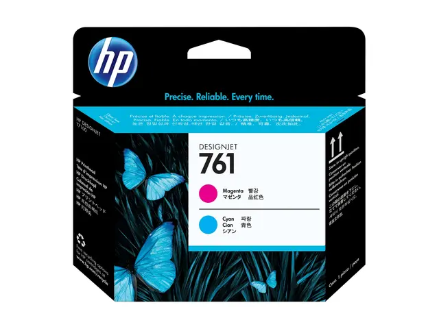HP 761 - Cyan, magenta skriverhode for DesignJet T7100, T7200, T72...