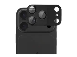 Screenor Vizor+ - Linsebeskytter for mobiltelefon magnetisk - svart - for Apple iPhone 18 Pro Max