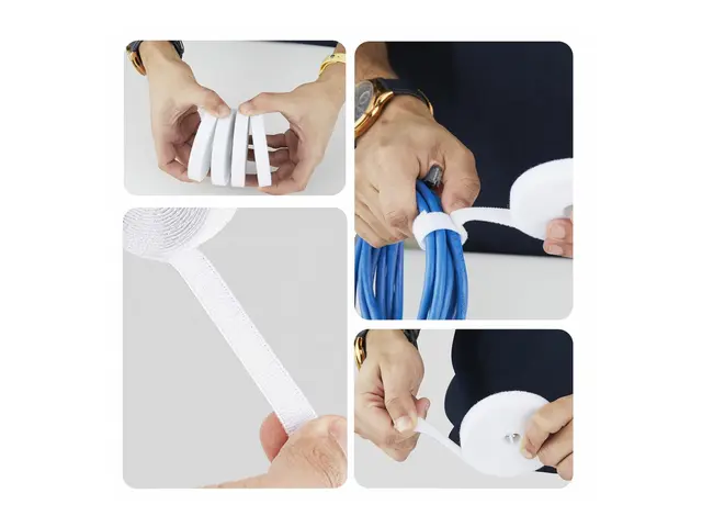 Startech - Kabellisserulle - hook and loop, 0.5" wide, cut-to-size...