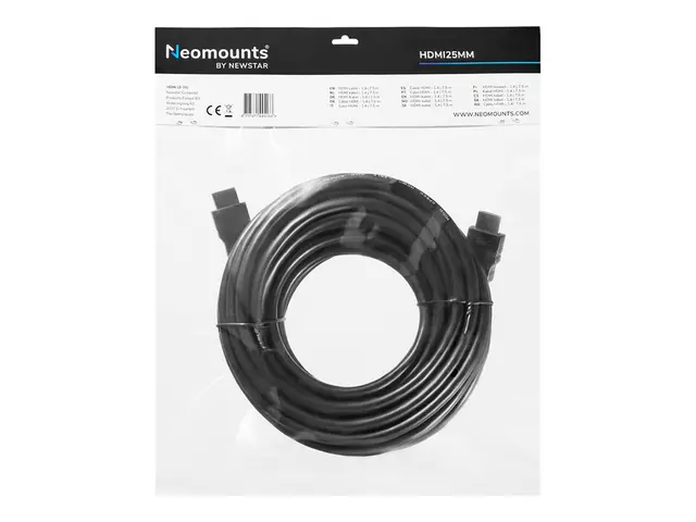 Neomounts - HDMI-kabel HDMI hann til 7.5 m svart