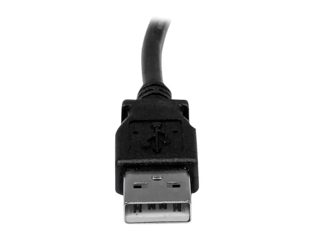 StarTech.com 3m USB 2.0 A to Left Angle B Cable Cord - 3 m Printer...