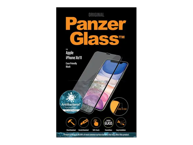 PanzerGlass Case Friendly - Skjermbeskyttelse for mobiltelefon - g...