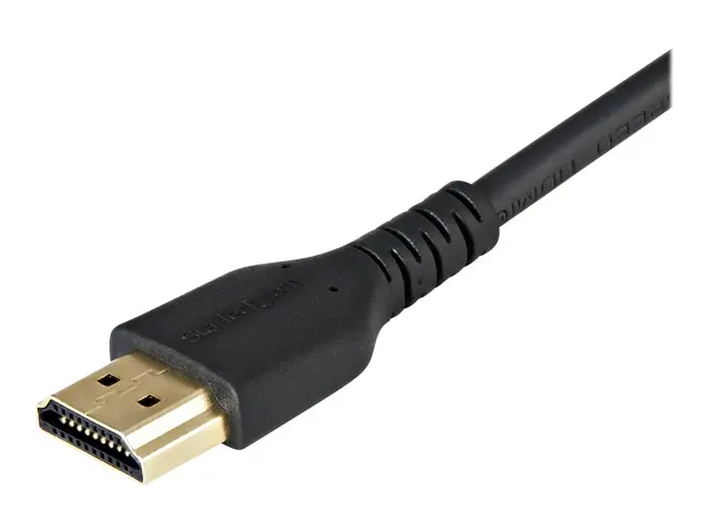 StarTech.com 2m (6ft) HDMI Cable with Locking Screw, 4K 60Hz HDR 1...