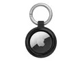 OtterBox Sleek - Eske for airtag polykarbonat, syntetisk gummi - svart - for Apple AirTag