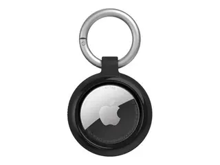 OtterBox Sleek - Eske for airtag polykarbonat, syntetisk gummi - svart - for Apple AirTag