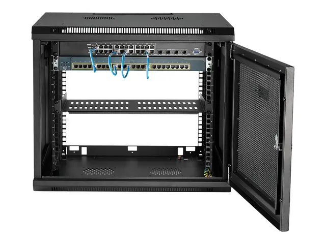 Startech "9U Wall Mount Server Rack Cabinet - 4-Post Adjustable De...