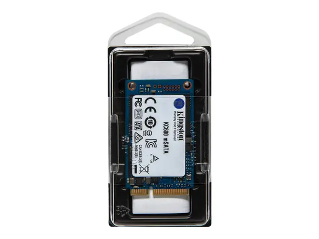 Kingston KC600 - SSD kryptert 512 GB intern mSATA SATA 6Gb/s 256-b...