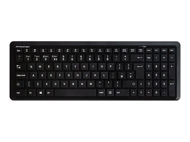 Mousetrapper Type Midi - Tastatur compact trådløs Bluetooth, USB-C...