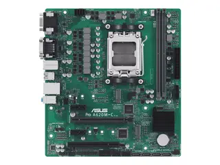 ASUS Pro A620M-C-CSM - Hovedkort micro ATX - Socket AM5 - AMD B650 Chipset - USB 3.2 Gen 1, USB 3.2 Gen 2, USB-C 3.2 Gen2 - Gigabit LAN - innbygd grafikk (CPU kreves) - HD-lyd (8-kanalers)