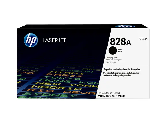 HP 828A - Svart original trommelsett for Color LaserJet Enterprise...