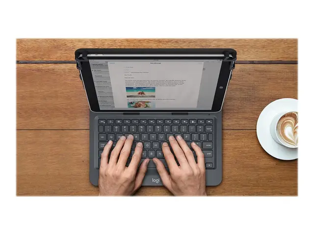 Logitech Universal Folio for 9-10 inch Tablets - Tastatur og folio...