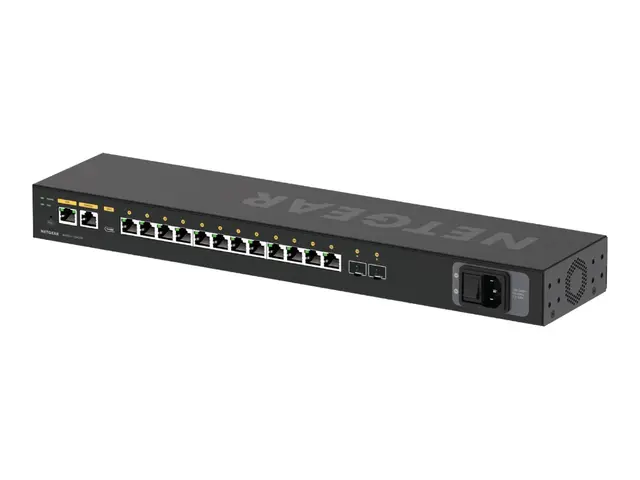 NETGEAR AV Line M4250-12M2XF - Switch - L3 - Styrt - 12 x 10/100/1...