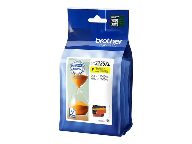 Brother LC3235XLY - Høy ytelse - gul - original - blekkpatron - fo...