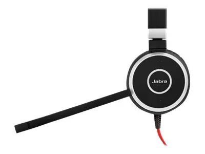 Jabra Evolve 40 UC stereo - Hodesett - on-ear - kablet - 3,5 mm jakk