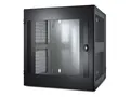 APC NetShelter WX - Rack - veggmonterbar svart - 13U - 19" - for P/N: SUA1000RM2U, SUA1000RM2U-TU, SUA1000RMI2U