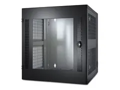 APC NetShelter WX - Rack - veggmonterbar svart - 13U - 19" - for P/N: SUA1000RM2U, SUA1000RM2U-TU, SUA1000RMI2U