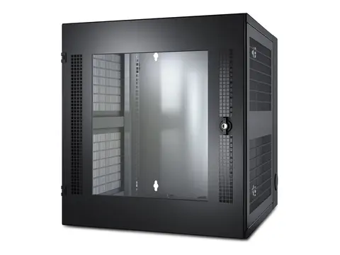 APC NetShelter WX - Rack - veggmonterbar svart - 13U - 19" - for P/N: SRT2200RMXLA-NC, SUA1000RM2U, SUA1000RM2U-TU, SUA1000RMI2U