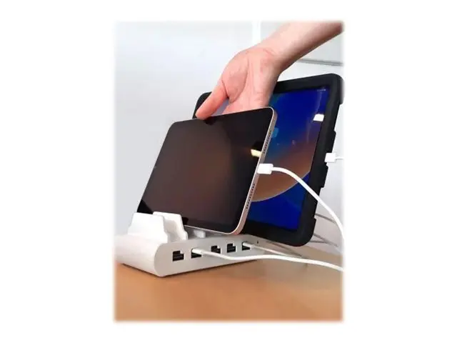 Compulocks 5 Port USB-C and USB-A Charging Dock with UK Plug - Lad...