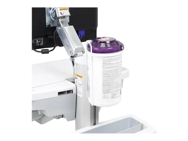 Ergotron - Klutholder for bil - hvit - for StyleView Cart with LCD...