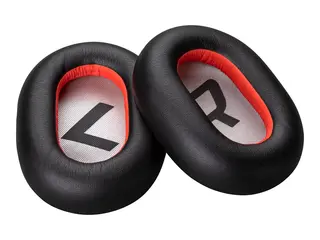 Poly - &#216;repute for Bluetooth-hodetelefoner kunstl&#230;r - svart (en pakke 2)