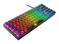 Lenovo Legion K510 Mini Pro - Tastatur - bakgrunnsbelyst USB - Nordisk - tastsvitsj: Brown Tactile - svart, gjennomsiktig
