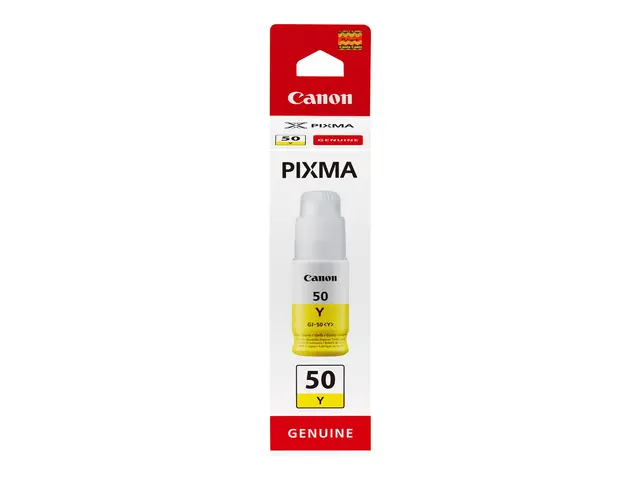 Canon GI 50 Y - Gul - original - blekkrefill - for PIXMA G5050, G6...