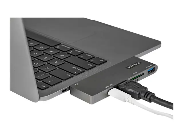 StarTech.com USB C Multiport Adapter for MacBook Pro/Air, USB Type...