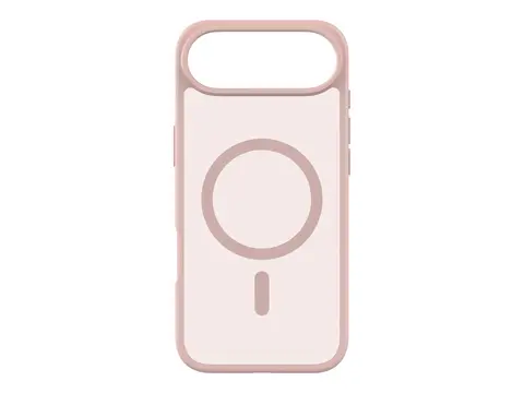 KEY - Beskyttende deksel - med magnetring MagSafe-samsvar - polykarbonat (PC) - frostet flamingo rosa - for Apple iPhone Air