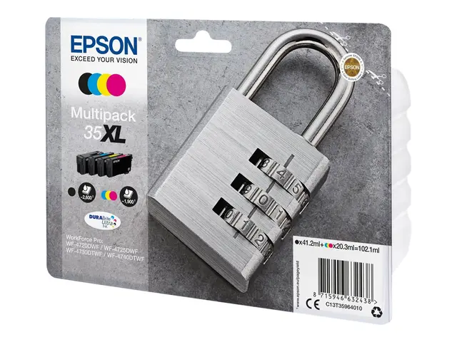 Epson 35XL Multipack - 4-pack - XL - svart, gul, cyan, magenta - o...