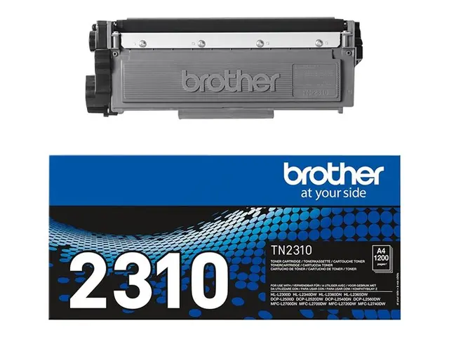 Brother TN2310 - Svart - original - tonerpatron - for Brother DCP-...