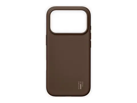 IDEAL OF SWEDEN - Baksidedeksel for mobiltelefon MagSafe-samsvar - polykarbonat, v&#230;skesilikon - mocha mousse - for Apple iPhone 17 Pro Max