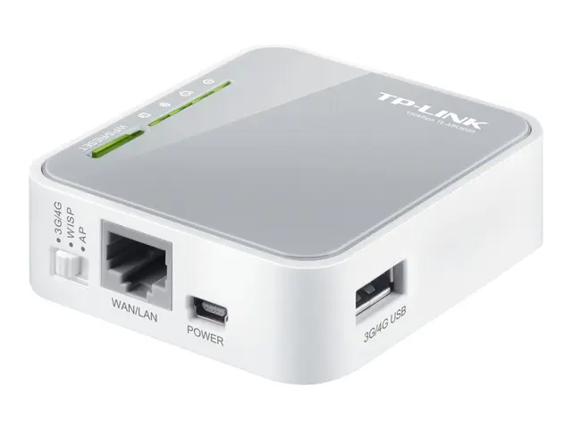 TP-Link TL-MR3020 - V3 trådløs ruter Wi-Fi 2,4 GHz