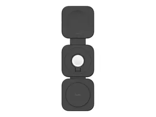 Belkin BoostCharge Pro 3-in-1 - Trådløs ladepute magnetisk med Qi2 + AC-strømadapter - 15 watt - 3 A - MFI-sertifisert
