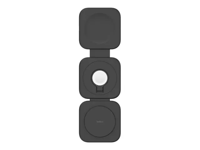 Belkin BoostCharge Pro 3-in-1 - Trådløs ladepute magnetisk med Qi2...