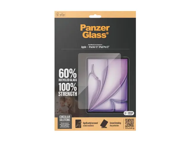 PanzerGlass - Skjermbeskyttelse for nettbrett ultrabred passform g...