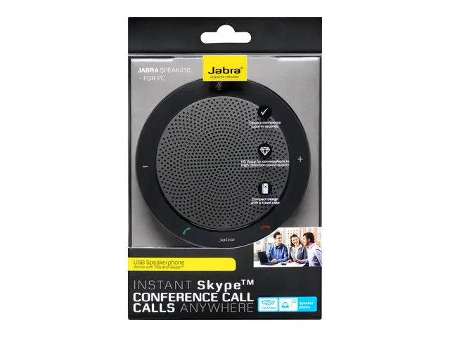 Jabra SPEAK 410 - VoIP stasjonær høyttalende telefon - kablet - USB