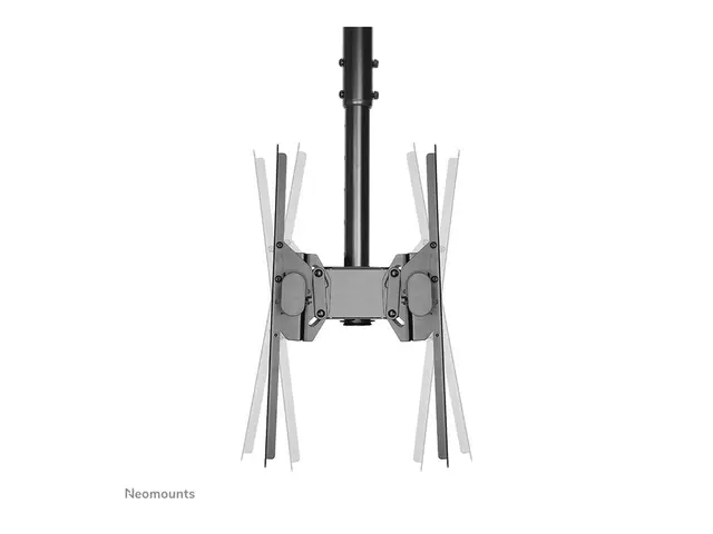 Neomounts NM-C440D - Brakett full bevegelse for 2 LCD-skjermer sva...