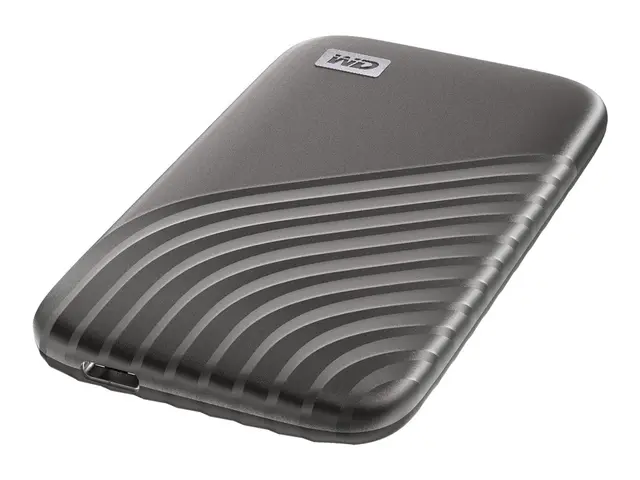 WD My Passport SSD WDBAGF0040BGY - kryptert 4 TB ekstern (bærbar) ...