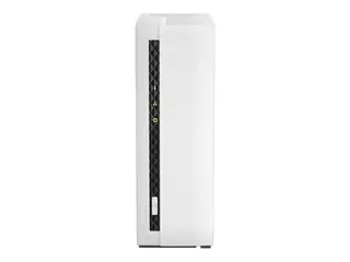 QNAP TS-133 - NAS-server - 1 brønner - 4 TB SATA 6Gb/s - HDD 4 TB x 1 - RAID 5, 6, 10, 0, 1, 50, 60, JBOD - RAM 2 GB - Gigabit Ethernet - iSCSI støtte