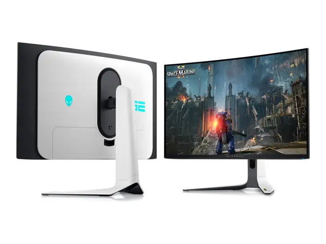 Alienware 32 Gaming Monitor AW3225QF - OLED-skjerm gaming kurvet 3...