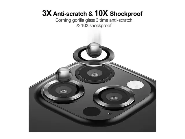 Insmat - Linsebeskytter for mobiltelefon kamera Apple iPhone 13 Pr...