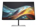 HP 724pf - Series 7 Pro - LED-skjerm - 23.8&quot; 1920 x 1080 Full HD (1080p) @ 100 Hz - IPS - 300 cd/m&#178; - 1500:1 - 5 ms - HDMI, DisplayPort - svart, s&#248;lv