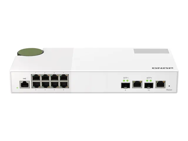 QNAP QSW-M2108-2C - Switch - Styrt - 2 x 10 Gigabit SFP+ + 8 x 2.5...