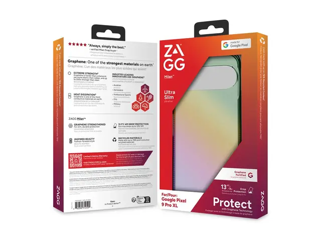 ZAGG Milan Snap - Baksidedeksel for mobiltelefon - MagSafe-samsvar...