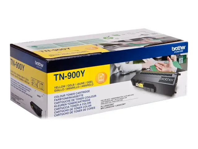 Brother TN900y - Gul original tonerpatron for HL-L9300CDWTT, MFC-L...