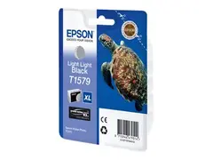 Epson T1579 - 25.9 ml - lysesvart - original blister - blekkpatron - for Stylus Photo R3000